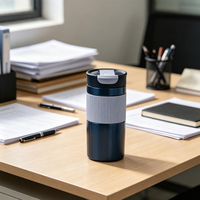 Nouvelle Tasse de Voyage Isotherme Moderne pour Bureau, 500 ml, Double Paroi, en Acier Inoxydable, Écologique, Sans BPA, Vente en Gros (6-12 pièces)