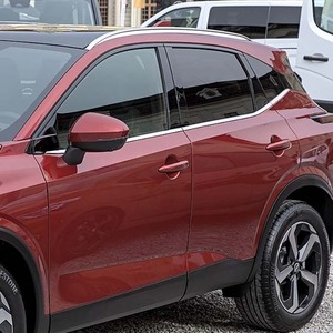 Déflecteurs de fenêtre <span class=keywords><strong>Nissan</strong></span> <span class=keywords><strong>Qashqai</strong></span> / Rogue Sport / Dualis 2006-présent, finition mate, autocollants, déflecteurs de vent, pare-pluie, 4 pièces - Product Image 3