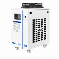 Refroidisseur d'eau Bejoy Dealer 1500W S&A Teyu CWFL-1500 avec contrôle précis de la température pour machine de découpe laser à fibre