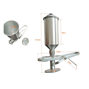 Hướng dẫn sử dụng máy làm bánh rán chất lượng tốt sử dụng rộng rãi CHURROS Filler Hướng dẫn sử dụng máy làm kem nhà hàng sử dụng - Product Image 1