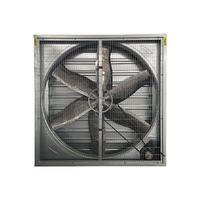 Ventilateur mural à faible bruit avec moteur en cuivre pur, à pression négative, à haut débit d'air, pour une ventilation rapide et un refroidissement en environnement difficiles