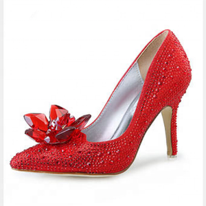 diamond red bottom heels