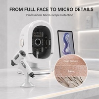 Analyseur de peau 3D AI 36MP, testeur intelligent de peau du visage, machine d'analyse de la peau professionnelle avec imagerie multi-spectrale