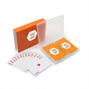 Advertisement Poker Playing Custom Cards and Box <b>Plastic</b> 0.3Mm Thickness - Product Image 2