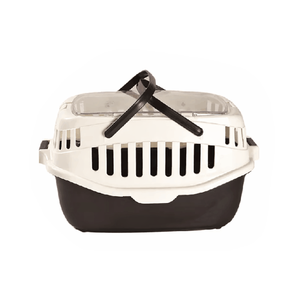 Cage <span class=keywords><strong>de</strong></span> <span class=keywords><strong>transport</strong></span> ventilée portable pour animaux <span class=keywords><strong>de</strong></span> compagnie, <span class=keywords><strong>panier</strong></span> <span class=keywords><strong>de</strong></span> <span class=keywords><strong>transport</strong></span> en plastique avec poignée pour <span class=keywords><strong>chat</strong></span> et chien - Product Image 1