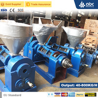 Presse à huile industrielle automatique/semi-automatique pour noix de coco, coprah, tournesol et soja avec modèles de mise en service et de laboratoire pilote