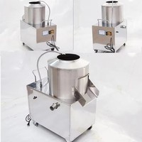 Commerciële automatische fruit- en groenteschiller van roestvrij staal, elektrische aardappel-, ui-, gember- en wortelschilmachine