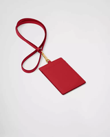 Porte-badge personnalisé en cuir Saffiano de designer Mount Yanzhi avec cordon RFID, étui pour passeport et cartes de crédit, idéal pour le bureau et le travail