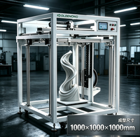 Imprimante 3D FDM grand format industrielle pour pièces automobiles et véhicules 1000x1000x1000mm