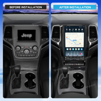 Autoradio Android 14 de 13,6 pouces pour Jeep Grand Cherokee 2011-2022, navigation GPS, lecteur multimédia, Carplay, écran tactile