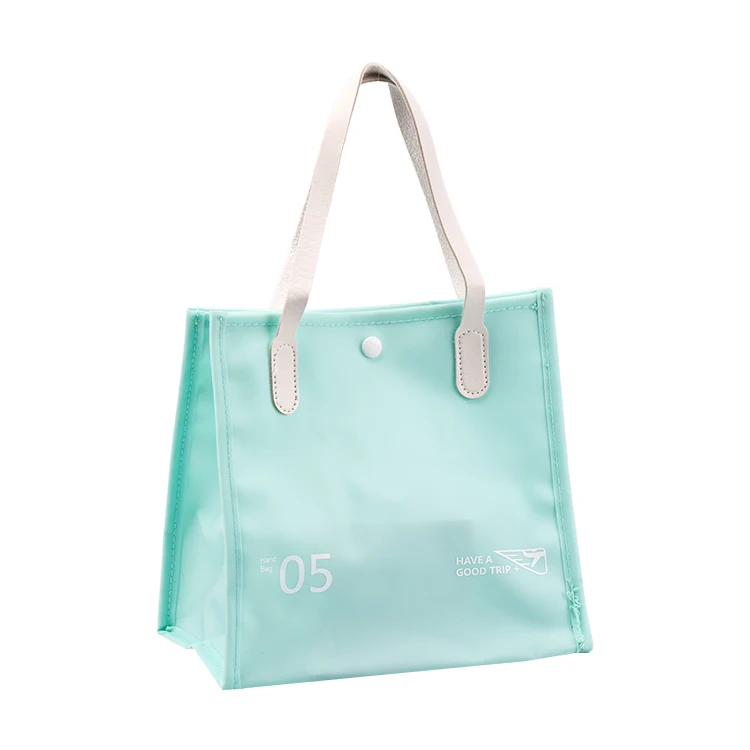 Wholesale Waterproof Transparent Jelly Clear PVC Makeup Bags Custom Storage Toiletry Cosmetic Bags for Beach