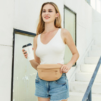 Sac de poitrine polyvalent Sac de taille imperméable en néoprène Logo personnalisé Homme et femme Gym Néoprène Sac banane