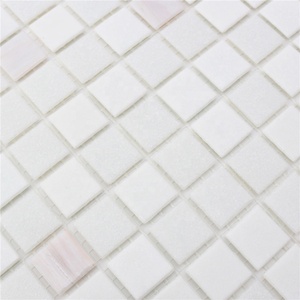 Gạch Khảm Thủy Tinh Bể Bơi Hình Vuông Màu Trắng Và Màu Hồng Hình Vuông Màu Vàng Vitreous - Product Image 4