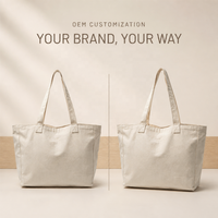 Sac fourre-tout en toile recyclée robuste, personnalisé avec impression offset, à longues poignées, extra large, en coton uni avec motif lettres, vente en gros