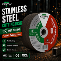 Disque de coupe ultra-mince de 125 mm (5 pouces) de 1,2 mm pour métal, acier inoxydable, aluminium, pour meuleuse d'angle - Disques de coupe métal
