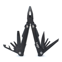 Outil multifonction pliable personnalisé avec logo OEM, taille de poche, kit d'outils de survie EDC pour la randonnée, les voyages, les réparations quotidiennes, la maison