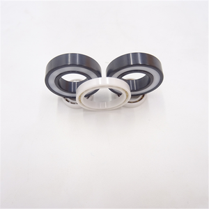 Rodamiento de Bolas de Ranura Profunda de Cerámica Completa en Miniatura 686CE 2RS Si3N4 para Monopatín, 6*13*5mm, <span class=keywords><strong>686</strong></span> - Product Image 2