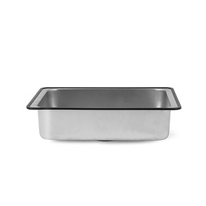 Unidad de Fregadero para Camping al Aire Libre 36x25x9cm, Lavabo de Acero Inoxidable para Verduras, Módulo de Almacenamiento de Vajilla - Product Image 3