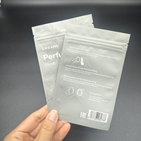 Sachet refermable personnalisé, jetable et recyclable, anti-odeur, pour emballage de parfum, bagues et accessoires de buse