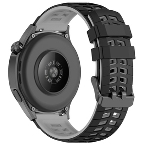 Correa Transpirable de 22 mm para Reloj HUAWEI <span class=keywords><strong>WATCH</strong></span> GT6 6PRO, Correa de Silicona Deportiva con Doble Hebilla para Reloj 5 4 <span class=keywords><strong>3</strong></span> Pro <span class=keywords><strong>GT</strong></span> 5 4 <span class=keywords><strong>3</strong></span> <span class=keywords><strong>SE</strong></span> de 46 mm - Product Image 2