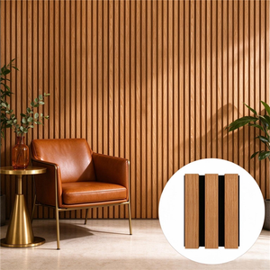 Akustikpaneele aus Walnussholz für Innenräume, Schallschutz-Wandverkleidung für Schlafzimmer und Hotels - Product Image 5