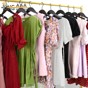 <span class=keywords><strong>KINGA</strong></span> Lot de robes en coton mi-longues mélangées pour femmes, de seconde main, qualité A, propres, pour l'été - Product Image 3