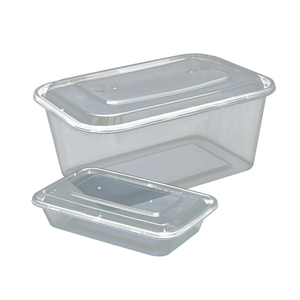 Yunbo food grade containers disposable plastic salad bowl with lid