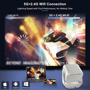 Proyector óptico completamente cerrado 4K de fábrica, Mini proyector de oficina de negocios, proyector de películas para exteriores, proyectores inteligentes de Android TV - Product Image 6