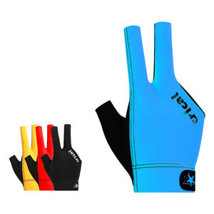 Gran oferta <span class=keywords><strong>CRICAL</strong></span> 3 dedos guante de billar cómodos guantes de taco de billar mano derecha e izquierda guantes de entrenamiento de billar Accesorios - Product Image 2