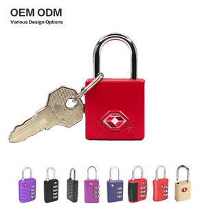 Travelsky-Mini candado de aleación de Zinc para equipaje, candado de seguridad duradero para viaje, TSA - Product Image 1