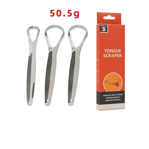 Juego <span class=keywords><strong>de</strong></span> 2 Raspadores <span class=keywords><strong>de</strong></span> <span class=keywords><strong>Lengua</strong></span> <span class=keywords><strong>de</strong></span> Acero Inoxidable al por Mayor <span class=keywords><strong>de</strong></span> Fábrica, Cuidado Bucal, Limpieza <span class=keywords><strong>de</strong></span> <span class=keywords><strong>Lengua</strong></span>, Aliento Fresco - Product Image 3