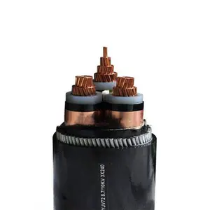 Medium Voltage 8.7/15kv Armored 95mm2 x 3core Aluminum/Copper Power Cable