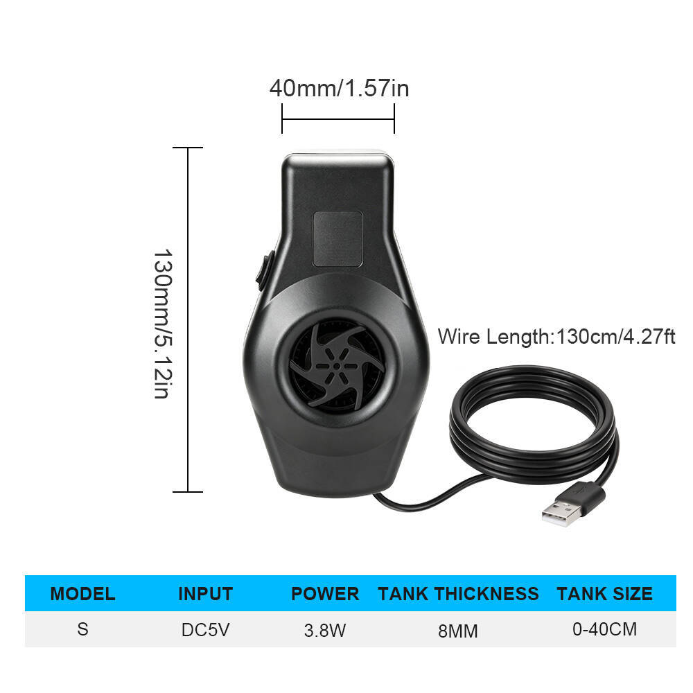 S DC5V USB noir