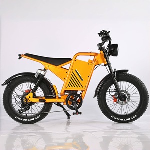 Vélo électrique tout-terrain tout-terrain à pneus larges de 20 pouces vélo électrique au lithium à assistance électrique moto source usine - Product Image 2