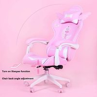 Silla Gamer Sailor Moon Rosa con Reposabrazos Articulados, Diseño Ejecutivo para Sala de Estudio, Reclinación de 150 Grados y Reposacabezas, Actualizada en Rumania