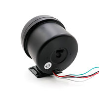 Pengukur Jarak Meter Mobil Universal, LED Biru Tachometer 3.75 "95mm dengan Lampu Shift Balap 0-8000 RPM