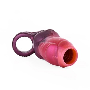NNXS Manchon pénien en silicone unisexe pour couple, avec anneau de compression, pour l'agrandissement et l'extension du pénis masculin, accessoires sexuels - Product Image 6