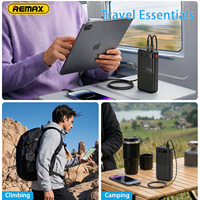 REMAX FP-22 20W+22.5W PD+QC Powerbank 30000 mAh, batterie externe portable intelligente multi-compatible à charge rapide 30000 mAh