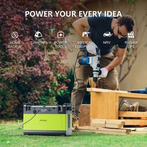 Estación de Energía Portátil OEM de 1500W, la Mejor para Autocaravanas, de Alta Capacidad - Product Image 6