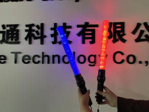 Bâton <span class=keywords><strong>de</strong></span> signalisation routière LED Roadsafe 54 cm, blanc, bleu, rouge, batterie, lumière d'avertissement routier, <span class=keywords><strong>baguette</strong></span>, au meilleur prix - Product Image 6