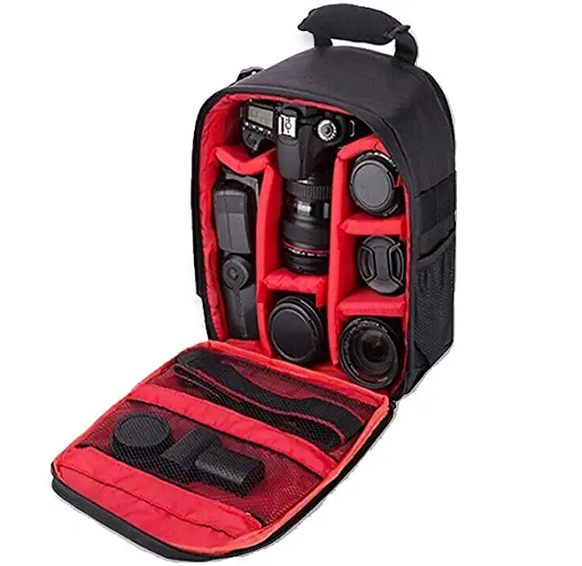 TCustom wholesale professional waterproof Waterproof DSLR Camera Backpack Shoulder Bag Travel Case For Canon Nikon Sony Digital