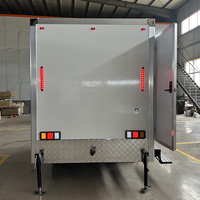 Toilet Portabel VIP Kontainer Mewah 2 Kamar Mandi, Desain Modern dengan Shower, Trailer Kamar Mandi Luar Ruangan, Promo Hot Sale