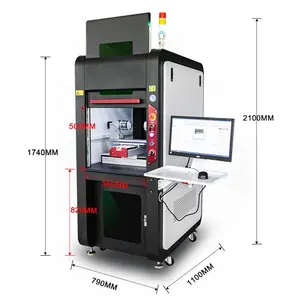 ARGUS Werkseitige 2,5-D-Fasermarkierungsmaschine MAX RAYCUS JPT-Laser 3W 5W 10W 12W MOPA UV-Laser markierung mit EZCAD