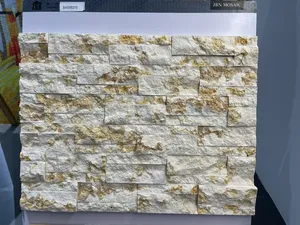 Z Shaped Natural Split Face <b>Slate</b> Ledge Stone Wall Cladding Exterior Stone Panel Rusty <b>Slate</b> Tile Handmade - Product Image 4