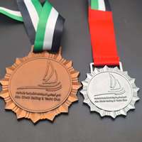 Trofeos Metálicos Personalizados con Baño de Oro e Impresión UV, Nuevas Placas de Medallas Deportivas en Blanco para Baloncesto y Otros Deportes