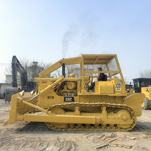 Bulldozer CAT D7G d'occasion avec grand treuil à vendre, Caterpillar D7 d'occasion en bon état - Product Image 1