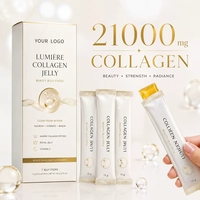 OEM ODM Private Label Supplément en bâton de gelée de collagène de beauté Peptide de collagène de poisson Vitamine C pour tout le monde pas pour les femmes enceintes