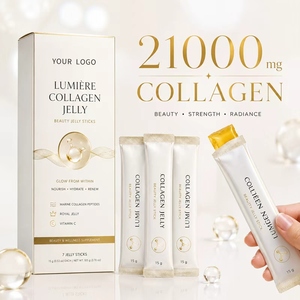 OEM ODM Private Label Supplément en bâton <span class=keywords><strong>de</strong></span> gelée <span class=keywords><strong>de</strong></span> <span class=keywords><strong>collagène</strong></span> <span class=keywords><strong>de</strong></span> beauté <span class=keywords><strong>Peptide</strong></span> <span class=keywords><strong>de</strong></span> <span class=keywords><strong>collagène</strong></span> <span class=keywords><strong>de</strong></span> poisson <span class=keywords><strong>Vitamine</strong></span> <span class=keywords><strong>C</strong></span> pour tout le monde pas pour les femmes enceintes - Product Image 1