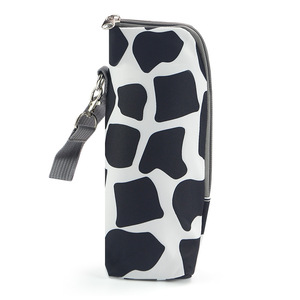 Bolsa térmica para el almuerzo con estampado de animales, ligera, de tela Oxford, con cremallera, para niños, para la escuela o para pícnic. - Product Image 4