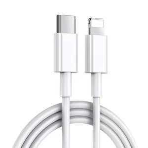 20W Pd Charging Cable For Iphone 11 12 13 14 Pro Xs Max Xr X 8 Plus Se Fast Charging USB-C For Lighting Data Cord With Box